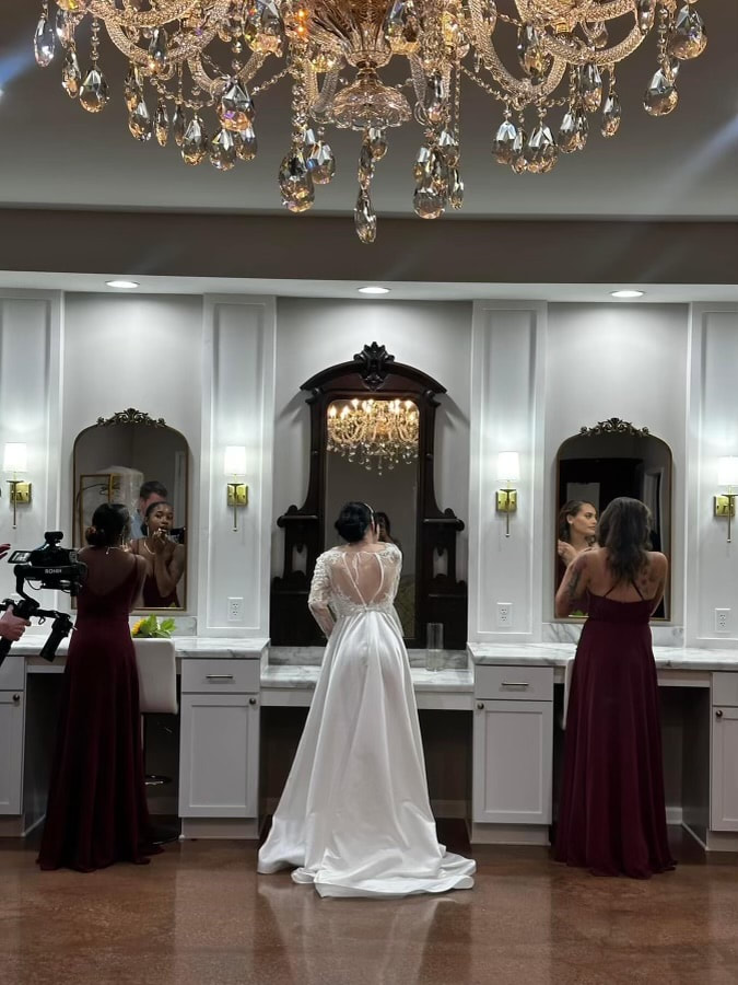 Western Kentucky Wedding Venue, Credo Pointe, Bride Dressing Room